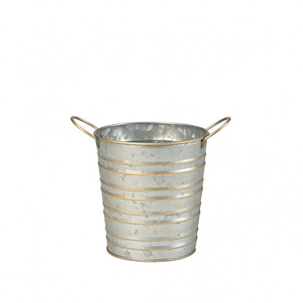 ブリキポット ダブルハンドル12