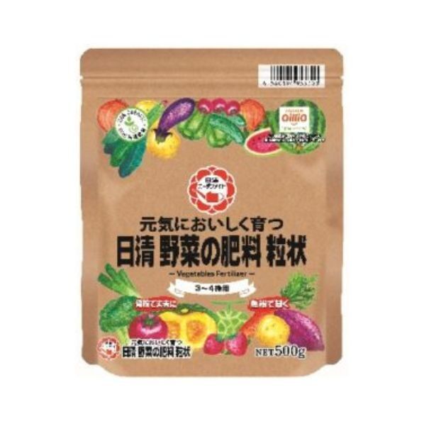 ニッシンショウジ 元気においしく育つ 野菜の肥料粒状 500G 1袋...