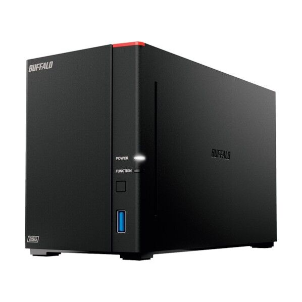 バッファロー リンクステーション SOHO向け LS720DNB ネットワークHDD 2ベイ 8TB LS720DN0802B 1点