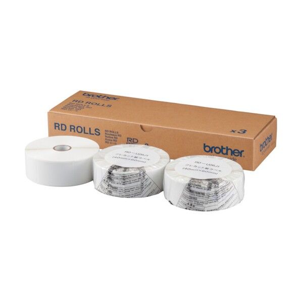 ブラザー販売 RDロール(TDシリーズ用) 幅40mm×長さ60mm 40×60mm RD-U06J1 1点