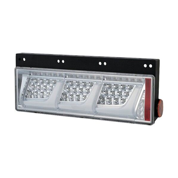 右クリアVerシーケンシャルトラック用オールLEDリアコンビネーションランプ3連タイプ16年/17年対応 LEDRCL-24RSC 1点