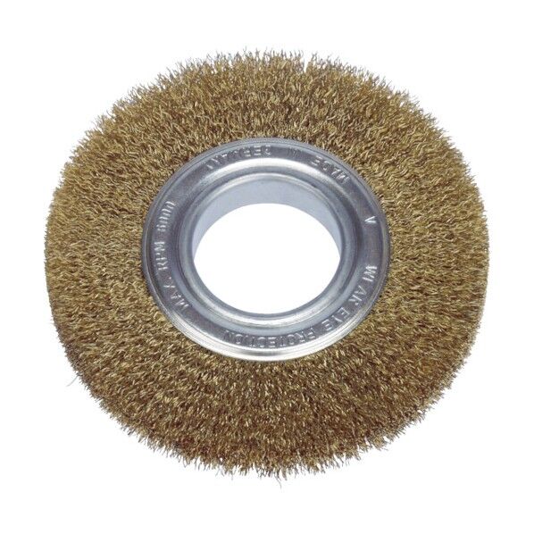 LESSMANN社 LESSMANN ホイルブラシ 200mm 0.2 真鍮線 366543 10点...