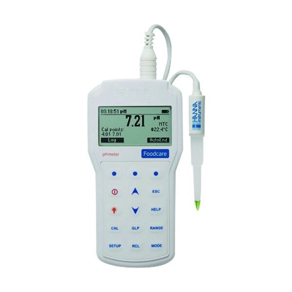 ポータブルpH/温度計 HI98161 766-66-03-61 1点