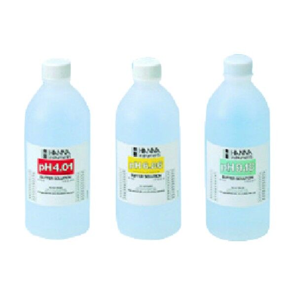 pH標準液 9.18 500mL ハンナ 766-66-40-84 1点