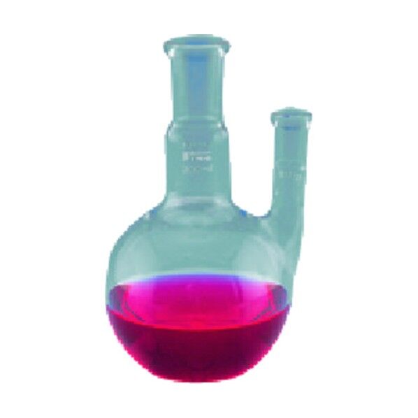 Fine透明共通二口フラスコ 300mL 24-15 330-13-63-41 1点