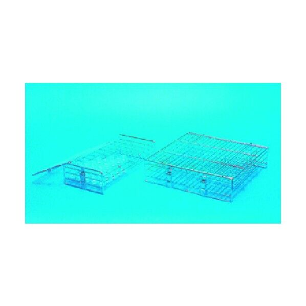 バイアルビン立SS 27-100B 角穴29mm 10×10 360-51-25-02 1点