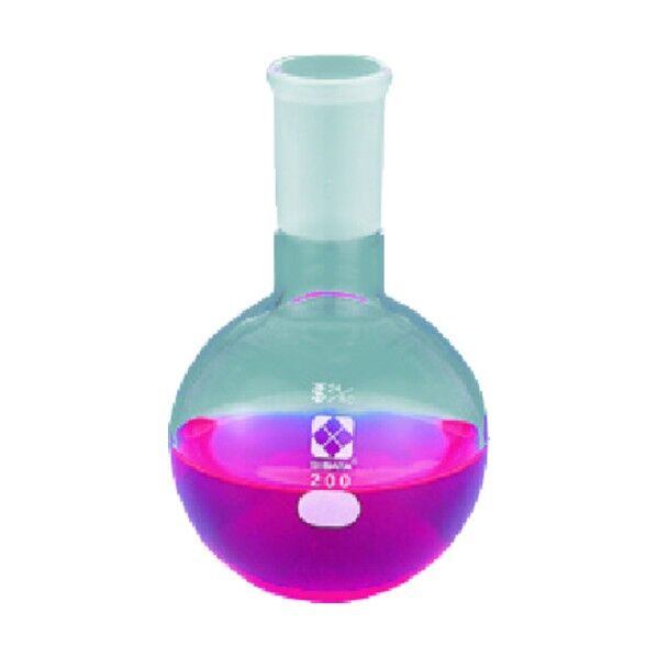 共通丸底フラスコ短形100mL24/40 371-13-02-04 1点