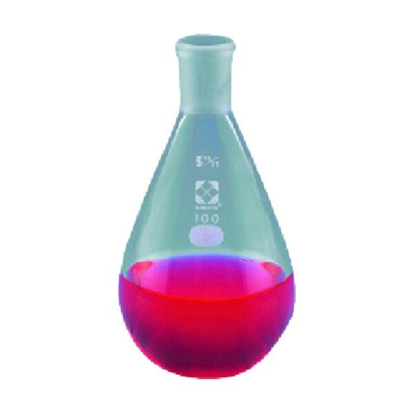 共通ナス形フラスコ 10mL 15/25 371-13-03-01 1点