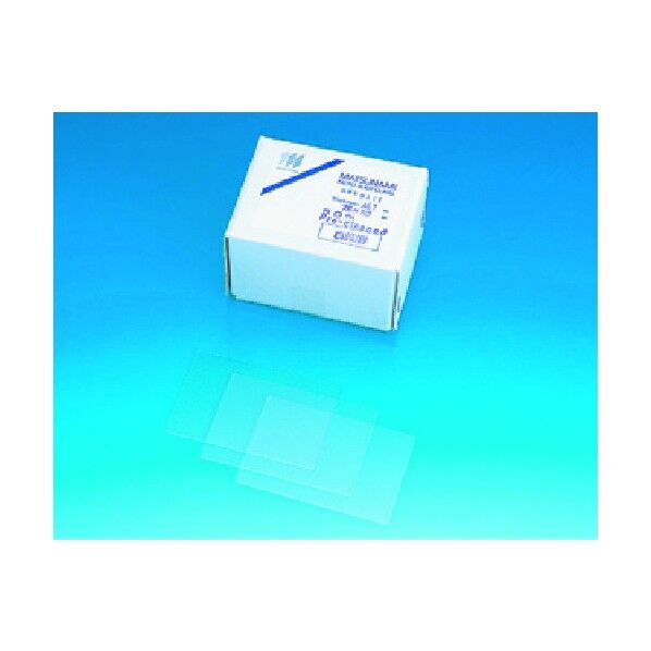 大型スライドグラス S9111 白フチ磨#1 863-14-11-31 50点