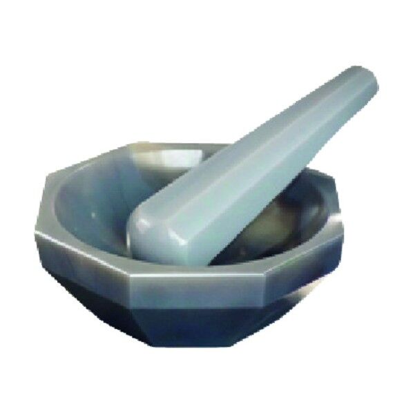 メノー乳鉢 浅型 C-1 乳棒付 985-54-36-01 1点