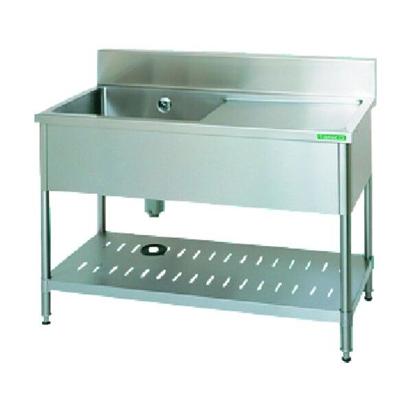 SUS流し台 TX-1SL-120 516-57-17-18 1点