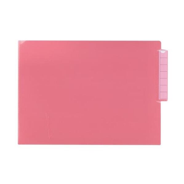 カラーカルテフォルダー(シングル) Ａ4ヨコ 8-9716-02 50枚