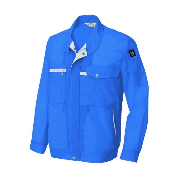 長袖サマーブルゾン（男女兼用） 006ロイヤルブルー L 5360 1