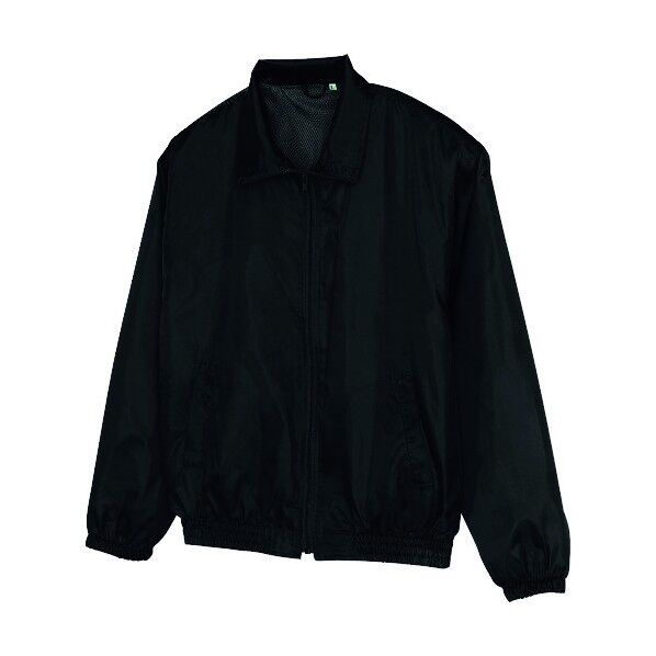裏メッシュブルゾン（男女兼用） 010ブラック M 50102 1