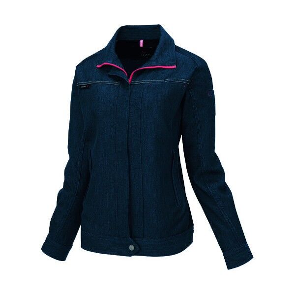 レディース長袖ブルゾン 018デニムブルー 4L 60910 1