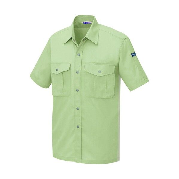 半袖シャツ（男女兼用） 005アースグリーン LL 596 1