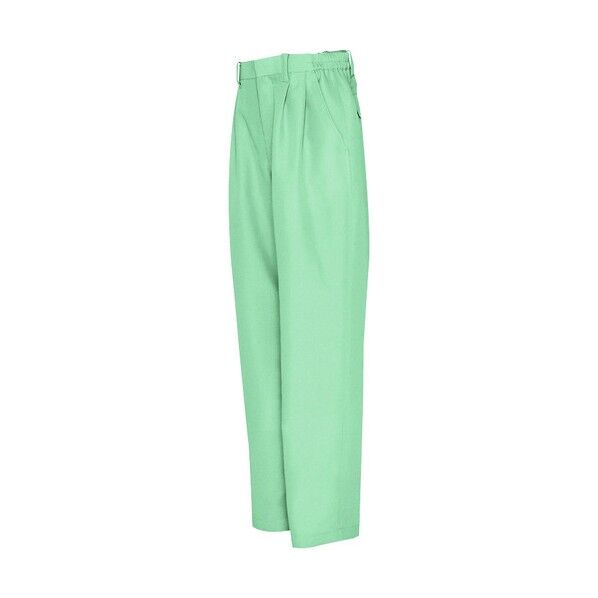 シャーリングワークパンツ(2タック)低発塵クリーンワークAZ1250-015グリーン3L 015グリーン 3L 1250 1