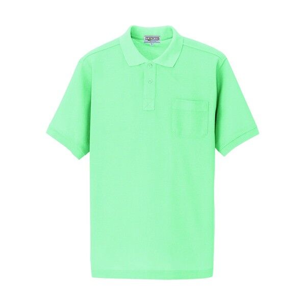 半袖ポロシャツ(男女兼用) 005ミントグリーン 5L 7615 1
