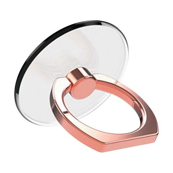 スマホリング丸ベースクリア ローズゴールド AST-SRCR RG 1点