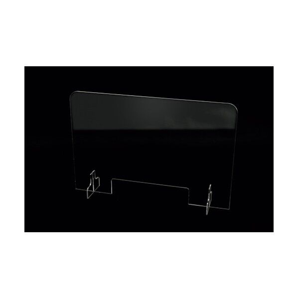 開口ありアクリルパーテーション(H60×W70cm) IGC00102 1点