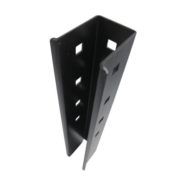安全柵エックスガード用ケーブルトレイ ブラケットホルダー 黒亜鉛メッキ 7700-032 1点