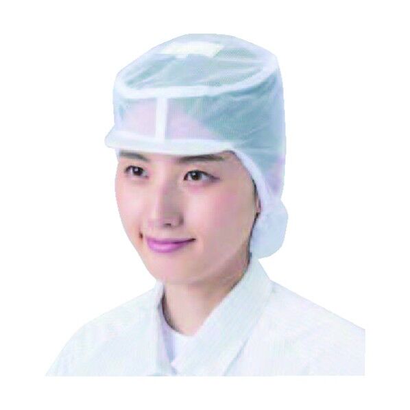 ツバ付ヘアーネット