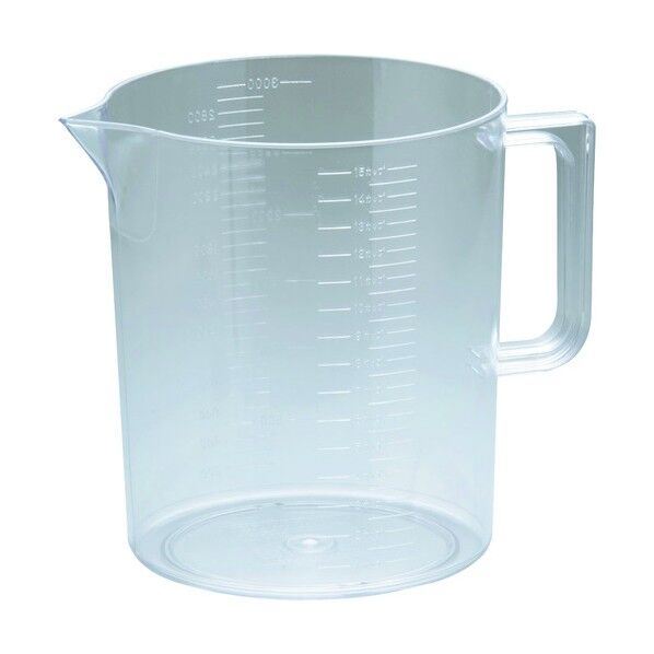 アクリル水マス (ポリカーボネイト製) 3l 3l BMZ04003 1個