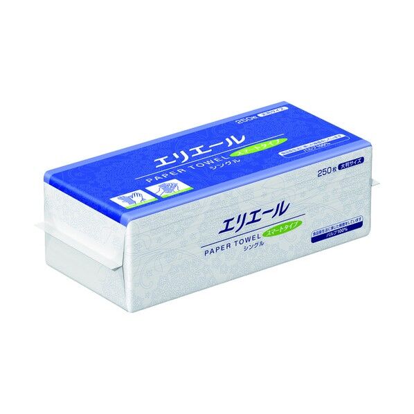 エリエール ペーパータオルスマートタイプ シングル大判 703527 25PK
