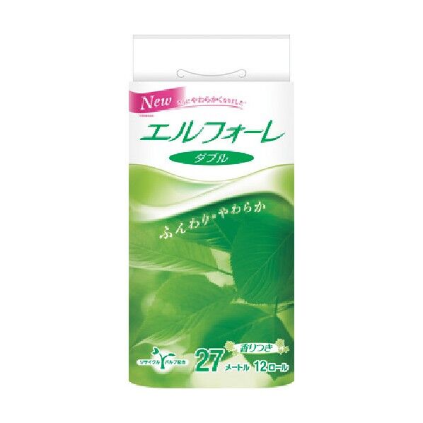 トイレットティシュー コンパクト8R(ダブル) 823304 8点