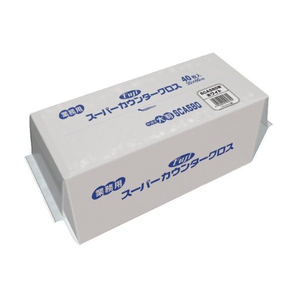 スーパーカウンタークロス 中厚手大判 ホワイト 957500 1点