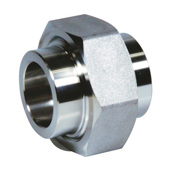 ユニオン 50A ステンレス SUS316L 差し込み溶接 OU-SW-50A-SU6L 1点