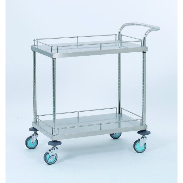 カラーキャスター付ワゴン CCWB-S4606-BL 1台...