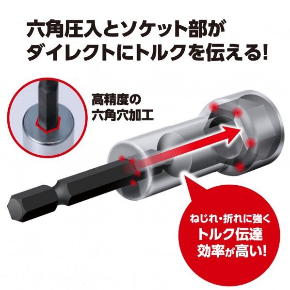 ロブテックス DSXL5S 電ドルソケット ストロック36 5本セット ｜短納期