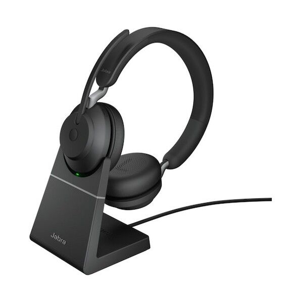 GNオーディオジャパン 【法人専用品】Jabra Evolve2 65 UC Stereo USB-A Stand Black 長さ186×幅157×高さ60.5mm 黒 26599-989-989 1点