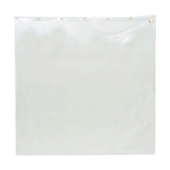 飛沫防止防炎ビニールカーテン 1370x1400 6300005324 1点