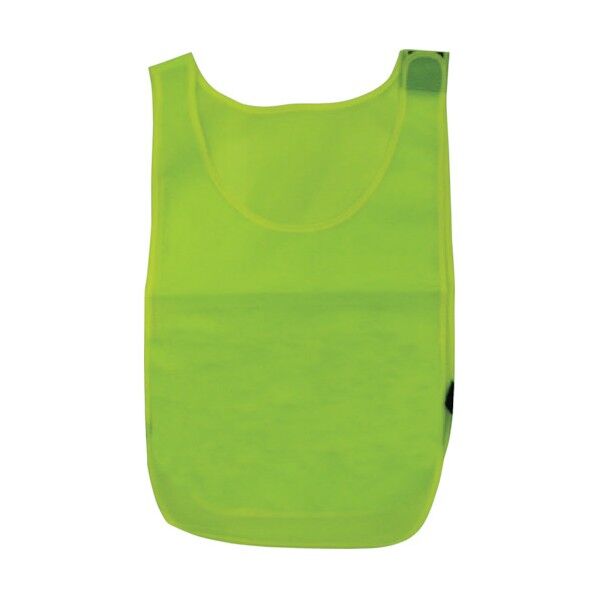 メッシュチョッキ ポケットなし 蛍光イエロー 1125169403 1点