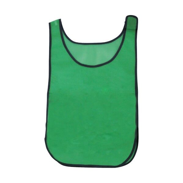 メッシュチョッキ ポケットなし 緑 1125169413 1点