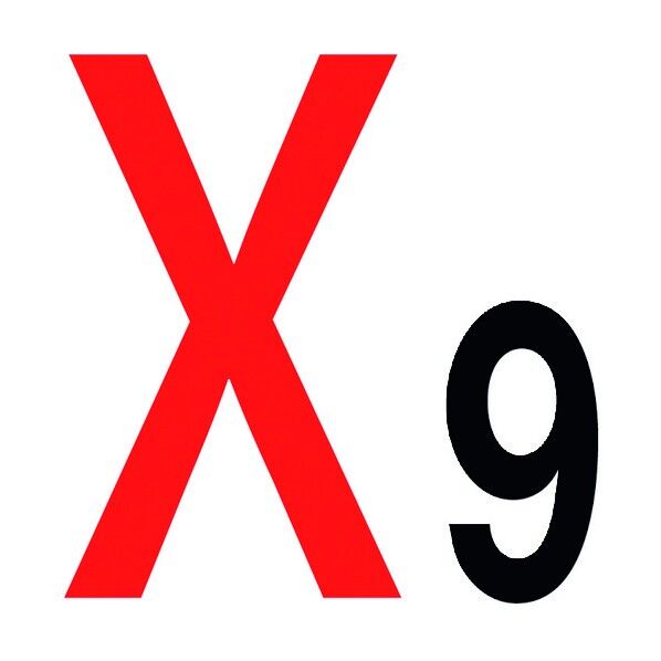 通り芯標識600角 X9 6300000311 1点