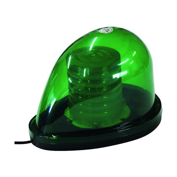 LED流線型回転灯 緑 12V24V兼用 1108130501 1点