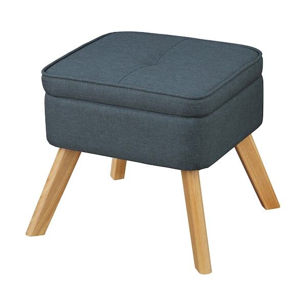 102077 収納付きオットマン ブルー FAC-OT-A 1点