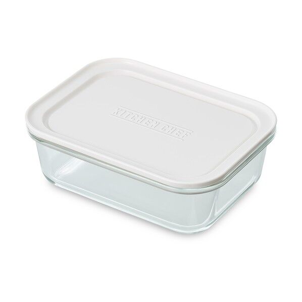 101014 耐熱ガラス容器 ホワイト TGS-M-W   1点