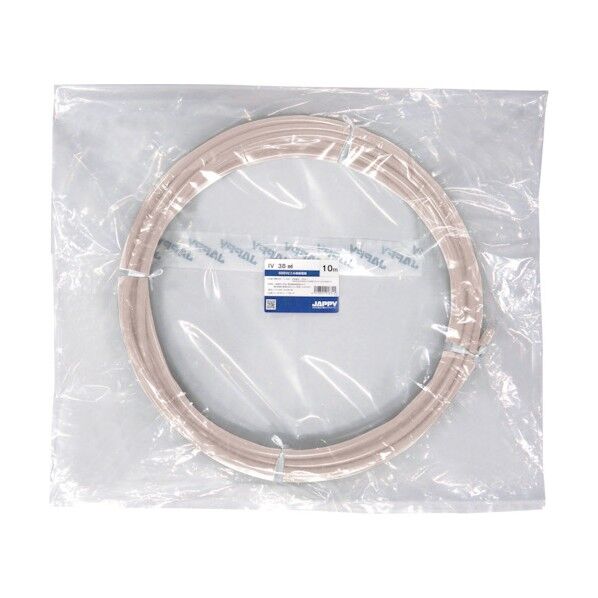 ビニル絶縁電線 IV 38 SQ WHT 10M JP 1点