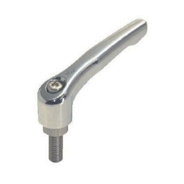 クランプレバー オネジ ネジ部SUS製