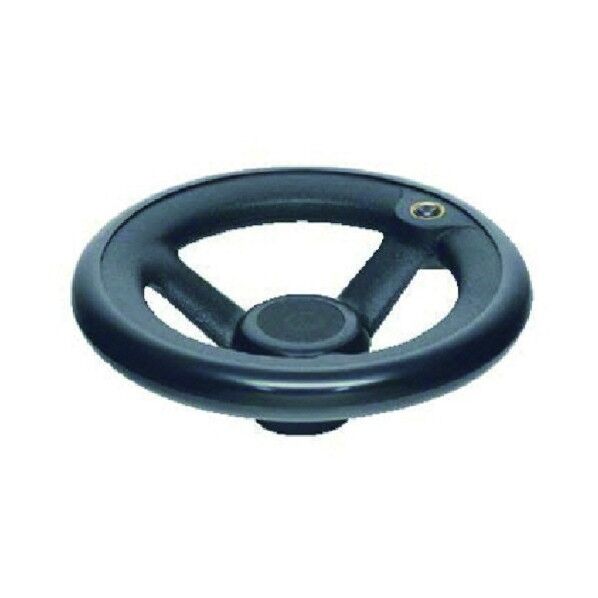 ハンドル 丸リム型エンプラハンドル車(加工付) NRP250-SUS-H30 1点