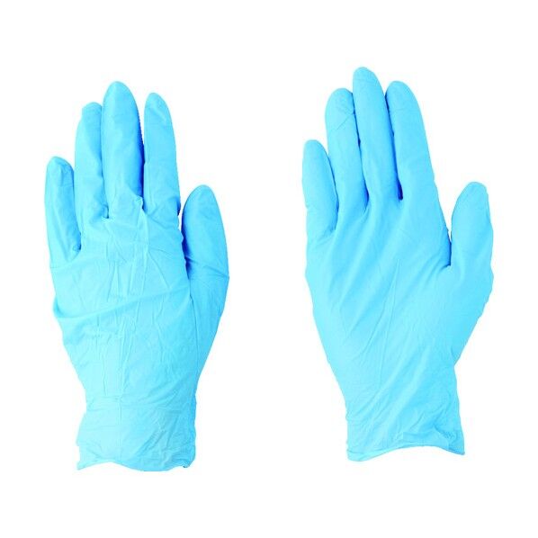 ニトリル使いきり手袋 粉無 100枚入