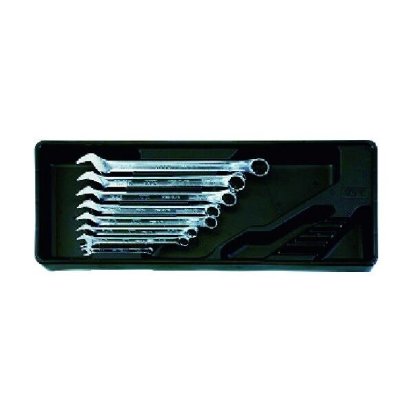 コンビネーションスパナセット コンビネーションレンチセット(8本組)インチ 12角