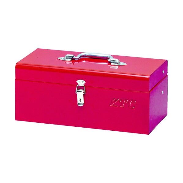 スチール製工具箱 片開きメタルケース レッド SK120-M 1点