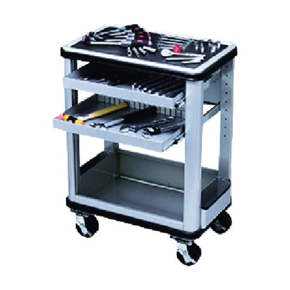 ツールステーションセット 可動式2段トレイ SK6006A 1組