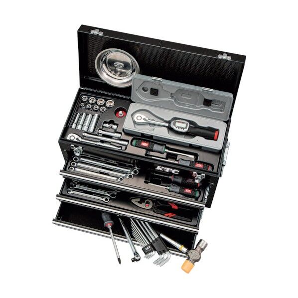 デジラチェ採用セット(3段3引出し) ブラック SK35421XBK2 1ケース