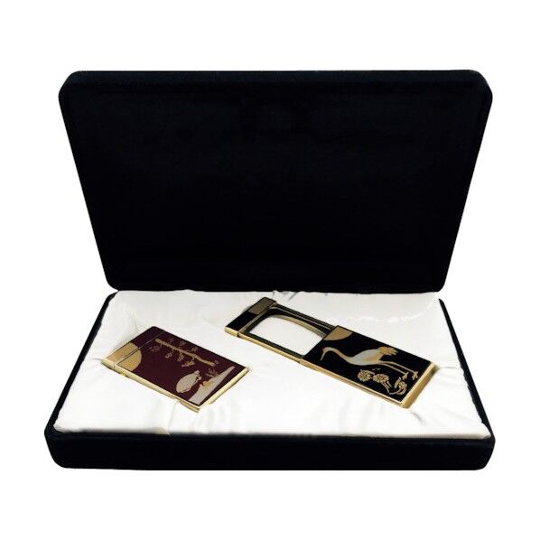 ディグニティールーペ 鶴･亀セット 4× DY-10 1点